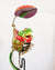 Mechanical Mutant 3D Frog Having A Hot Shower Sculpture Handmade Crafts Sculpture for Table Home Art Decor Steampunk Robots Aesthetic Art
